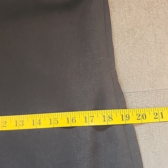 Kasper ASL vintage black shift tank dress with contrasting stitching sz 10 - Picture 15 of 16